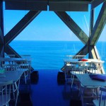 太平洋の海が180度見渡せるカフェ「シーハウス(SEA HOUSE)」